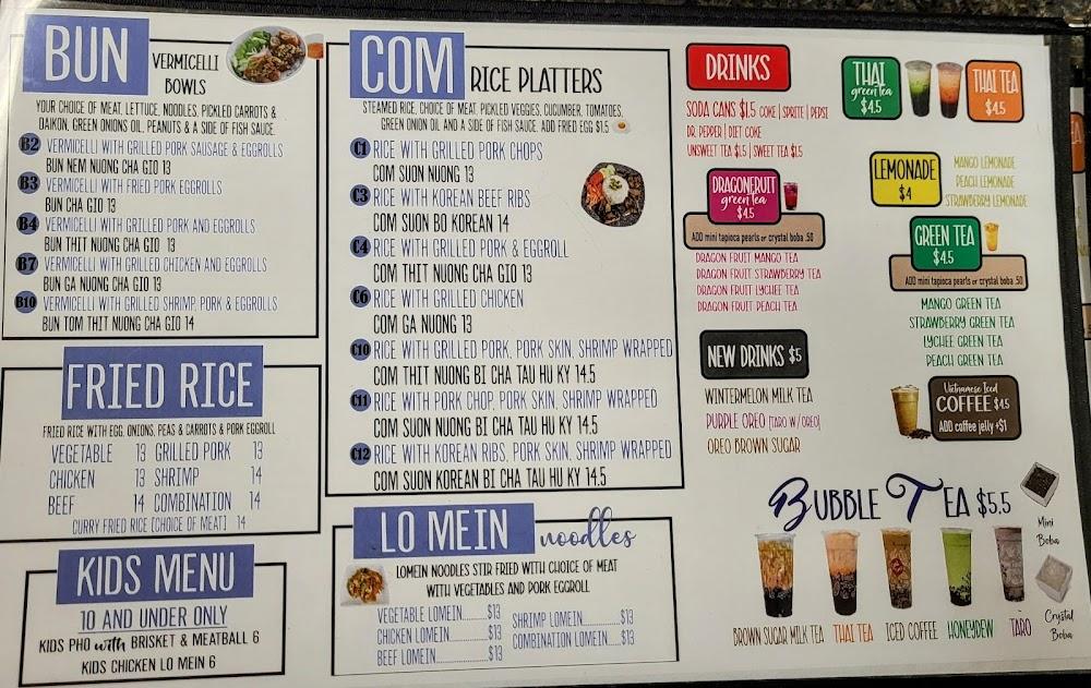 Phở King Menu image 4